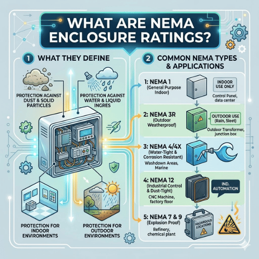 ¿cuáles son las calificaciones de gabinetes NEMA ¿cuáles son las calificaciones de gabinetes NEMA