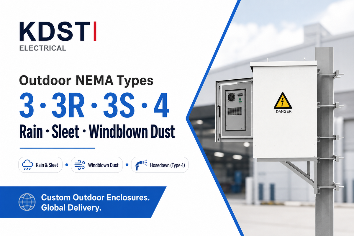 Tipos de NEMA para exteriores: 3, 3R, 3S y 4 « KDST Eléctrico